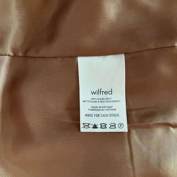 🤎 Wilfred Destiny Blazer (Camel) – Size 4 – Aritzia Classic - Picture 13 of 15